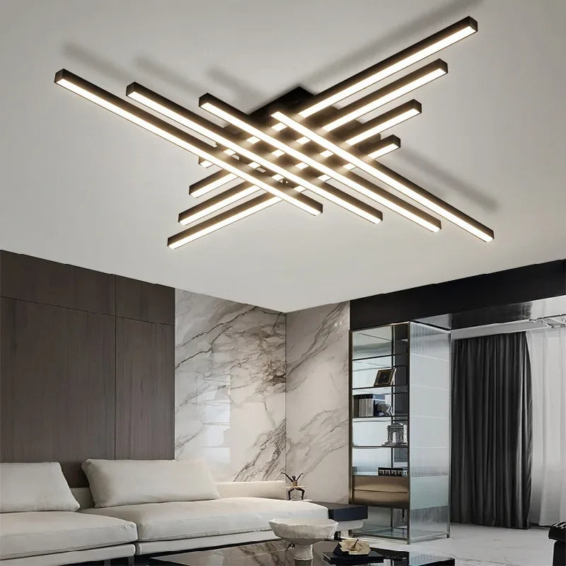 Lustre Moderne Plafonnier LED
