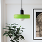 Suspension en Verre Moderne Coloré Plafonnier Lustre LED Bauhaus