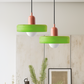 Suspension en Verre Moderne Coloré Plafonnier Lustre LED Bauhaus