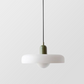 Suspension en Verre Moderne Coloré Plafonnier Lustre LED Bauhaus