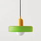 Suspension en Verre Moderne Coloré Plafonnier Lustre LED Bauhaus