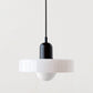 Suspension en Verre Moderne Coloré Plafonnier Lustre LED Bauhaus