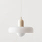Suspension en Verre Moderne Coloré Plafonnier Lustre LED Bauhaus